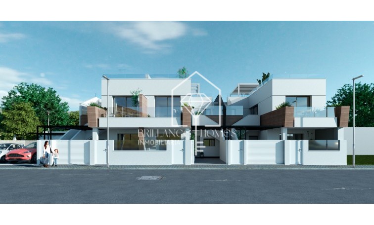 Doppelhaushälfte - New Build - San Javier  - San Javier
