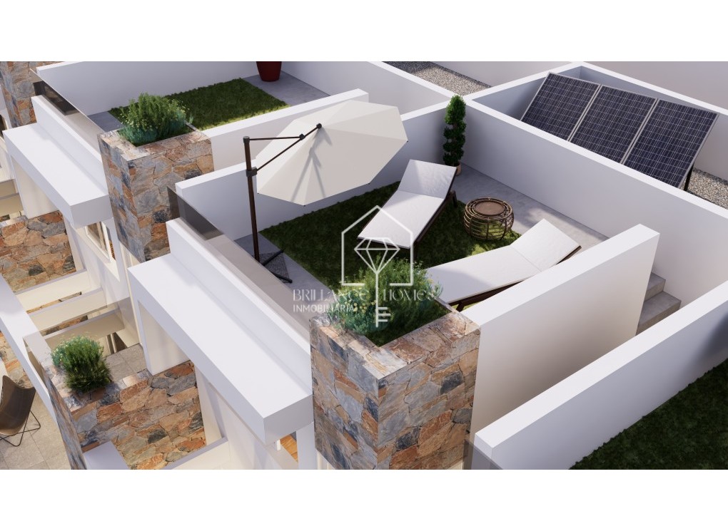 New Build - Doppelhaushälfte - Orihuela Costa - Villamartin Golf