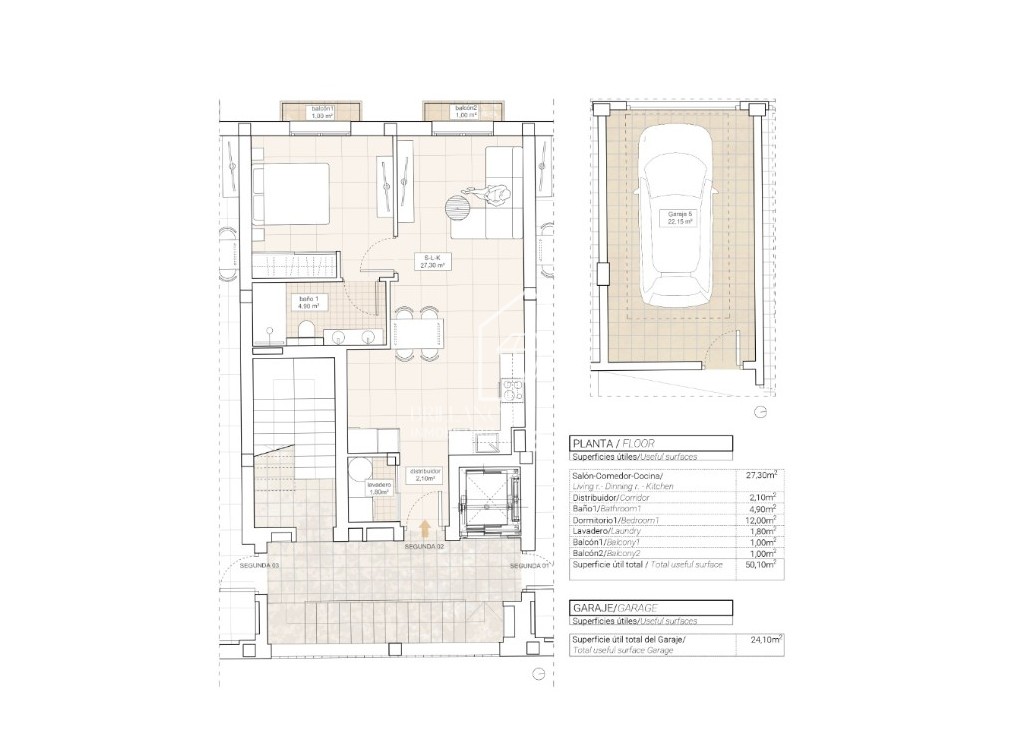 New Build - Flats - Hondón de las Nieves - 03688