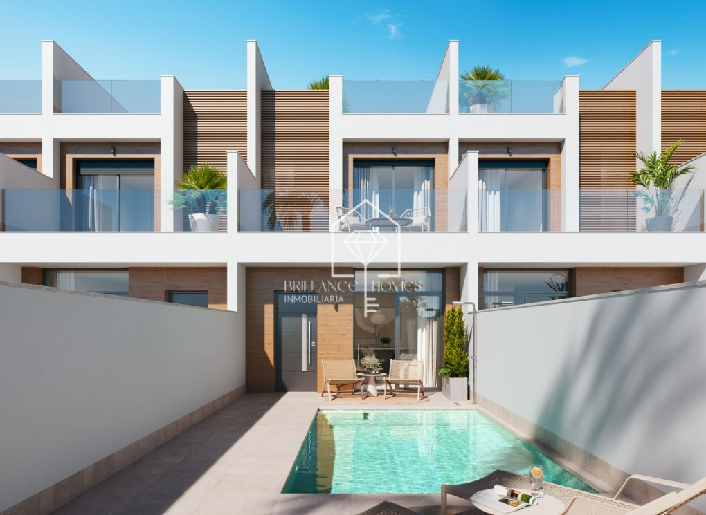 New Build - Semi-detached house - San Pedro del Pinatar - San Pedro del Pinatar pueblo