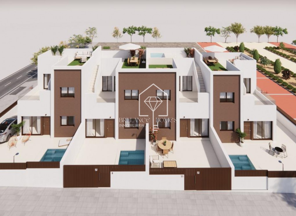 New Build - Terraced houses - Pilar de la Horadada - 03190