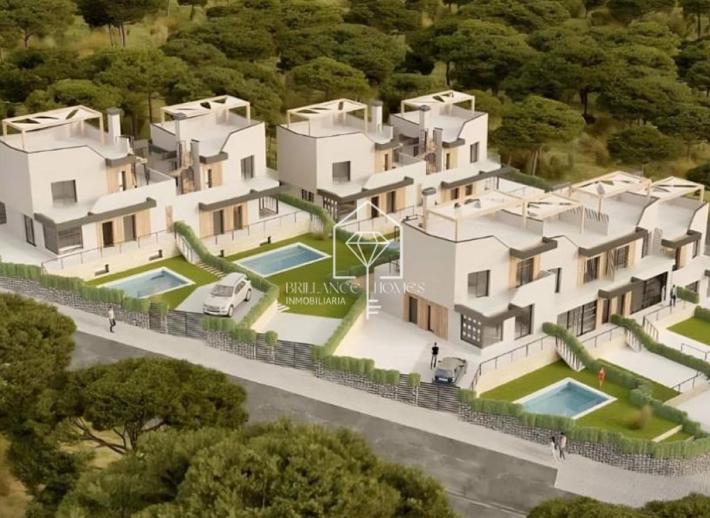 New Build - Terraced houses - Polop - 03520