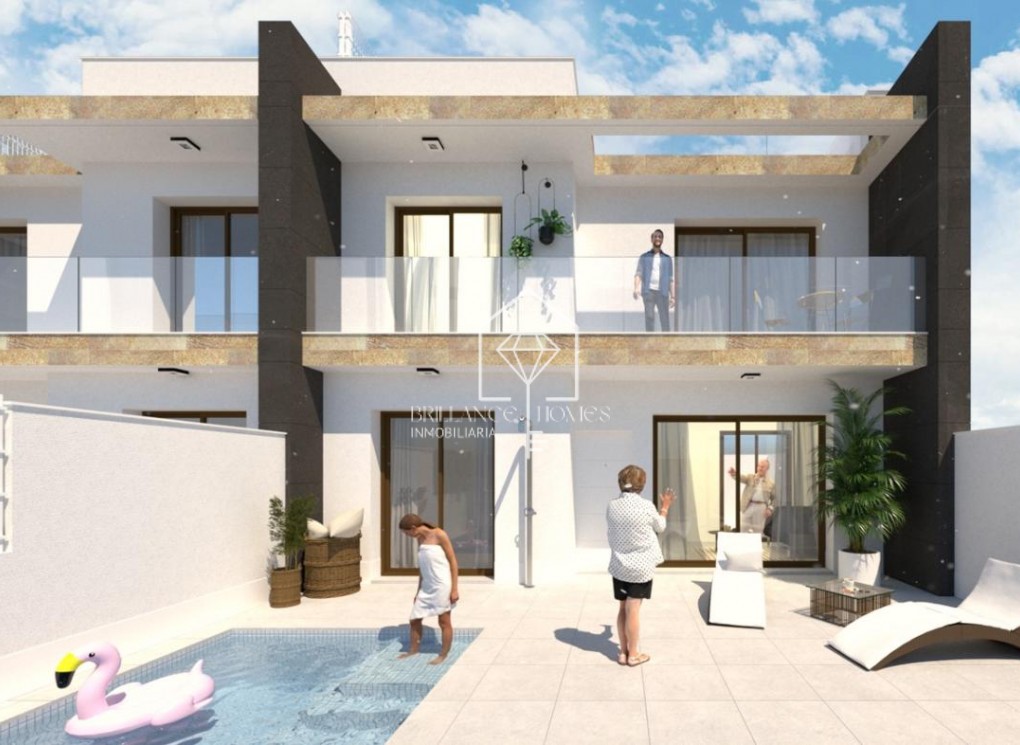 New Build - Terraced houses - San Pedro del Pinatar - 30740