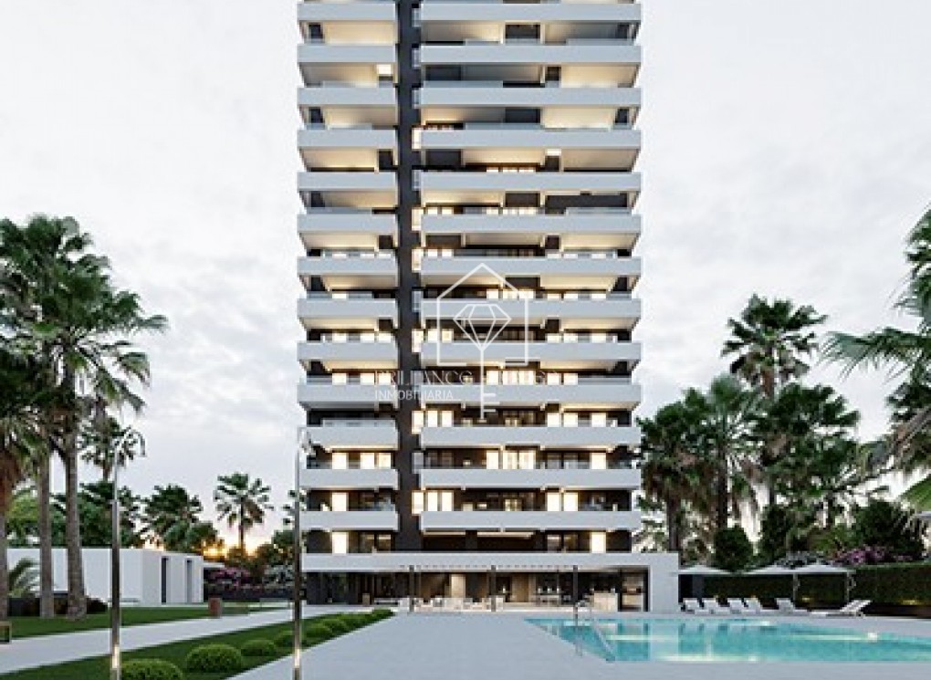 Nouvelle construction - Appartement / flat - Calpe - Playa del Cantal Roig