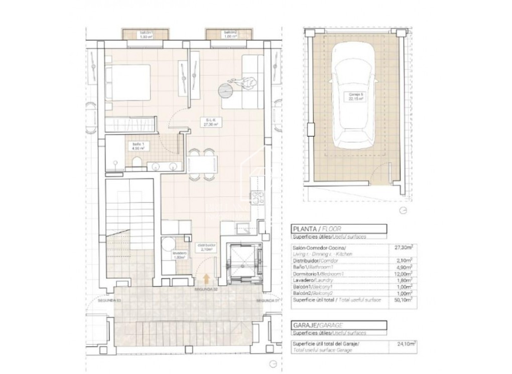 Nouvelle construction - Appartement / flat - Hondón de las Nieves