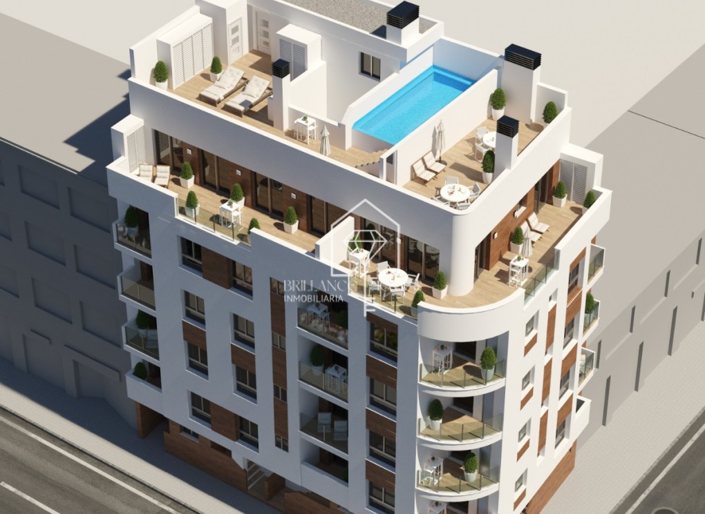 Nowa konstrukcja - Apartament - Torrevieja - Playa del Cura