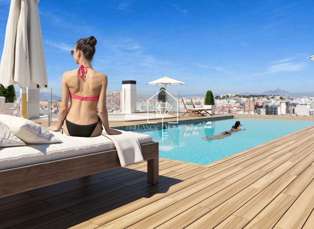 Nowa konstrukcja - Apartment/mieszkanie - Alicante - Florida Baja