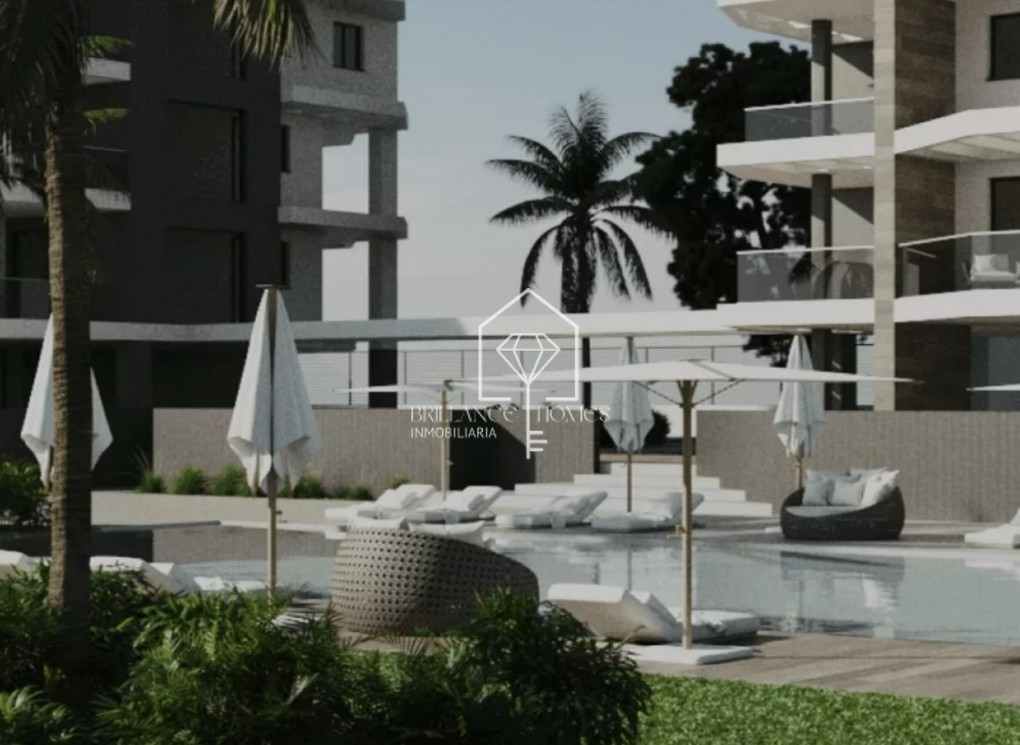 Nowa konstrukcja - Apartment/mieszkanie - Calpe - Zona Levante - Playa Fossa