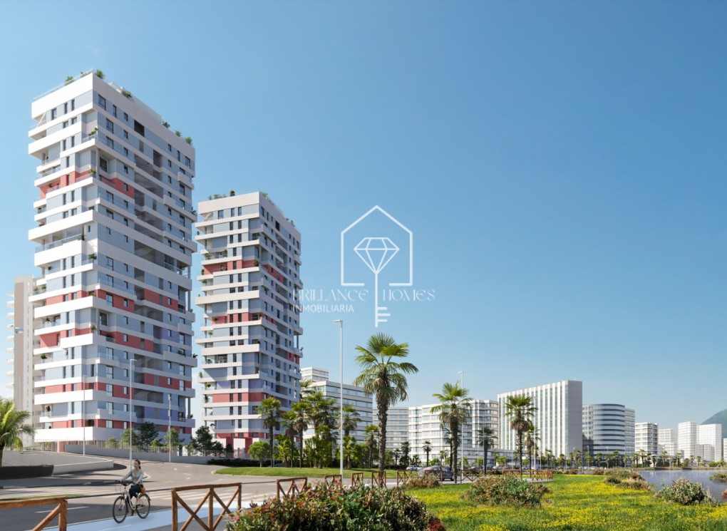 Nowa konstrukcja - Apartment/mieszkanie - Calpe - Zona Levante - Playa Fossa