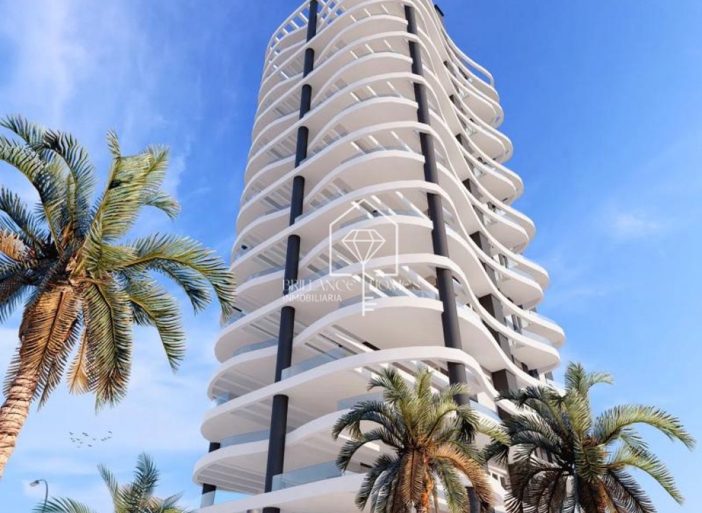 Nowa konstrukcja - Apartment/mieszkanie - Calpe