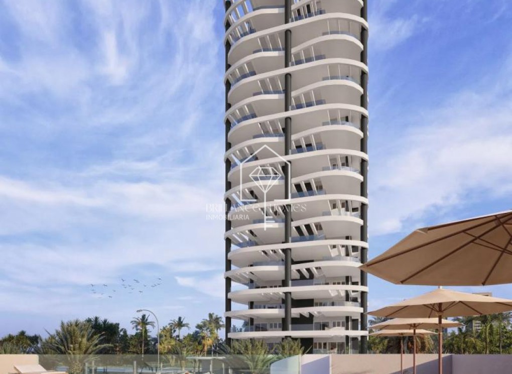 Nowa konstrukcja - Apartment/mieszkanie - Calpe