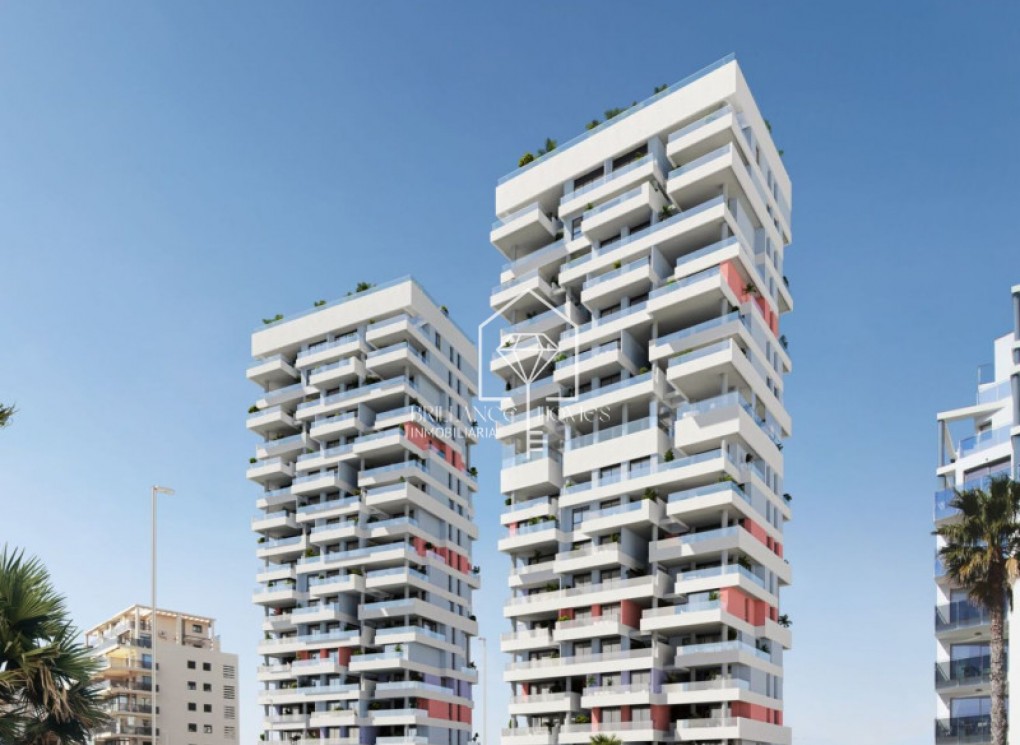 Nowa konstrukcja - Apartment/mieszkanie - Calpe