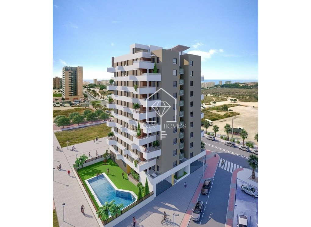 Nowa konstrukcja - Apartment/mieszkanie - El Campello