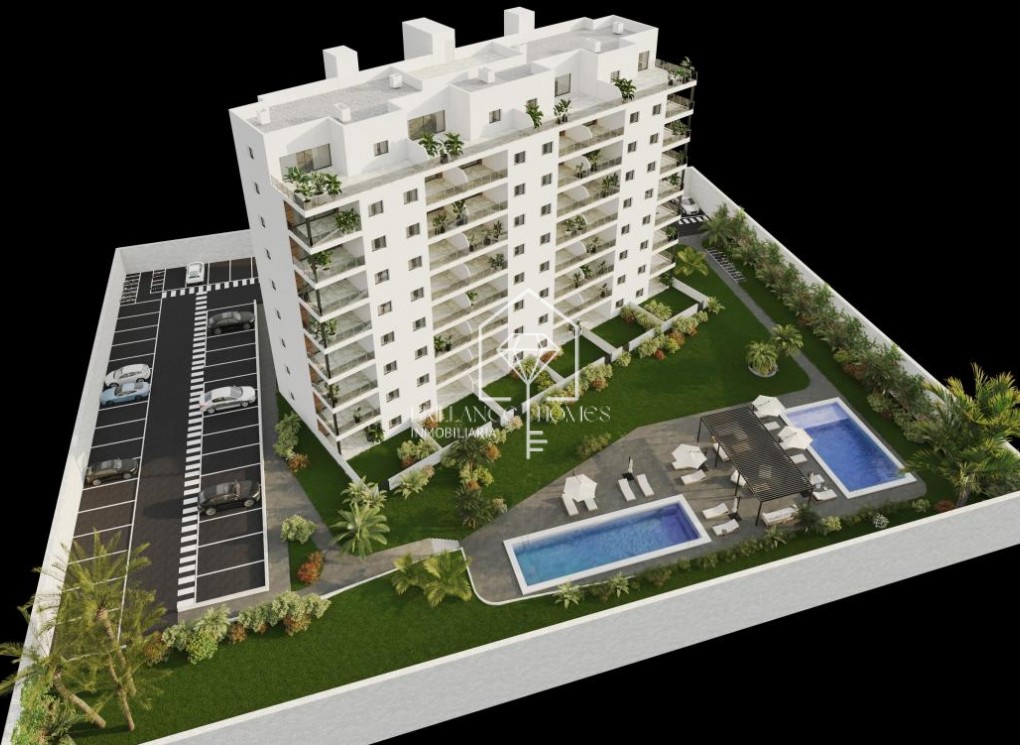 Nowa konstrukcja - Apartment/mieszkanie - La Villajoyosa / Vila Joiosa