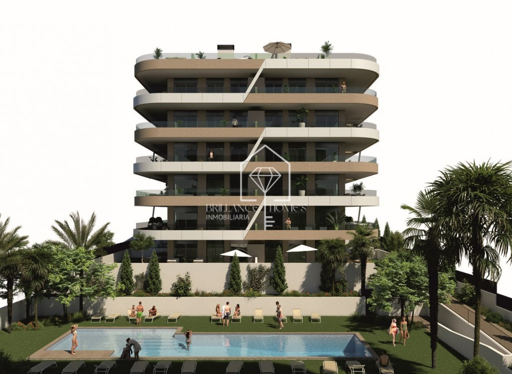 Nowa konstrukcja - Apartment/mieszkanie - Los Arenales del Sol - Arenales