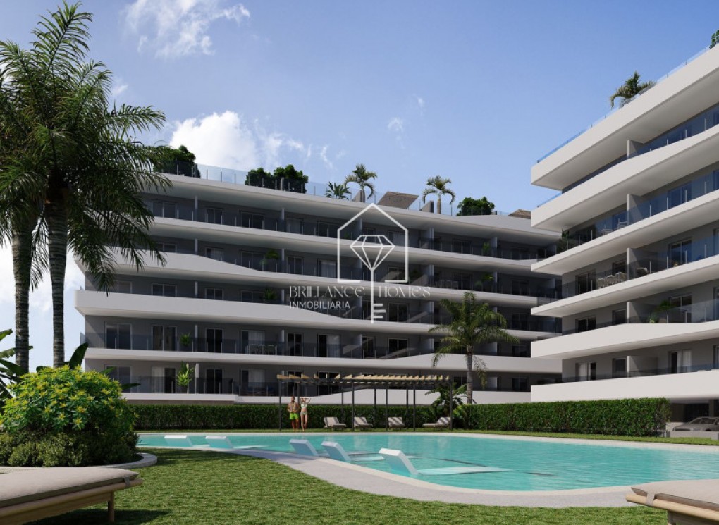 Nowa konstrukcja - Apartment/mieszkanie - Santa Pola