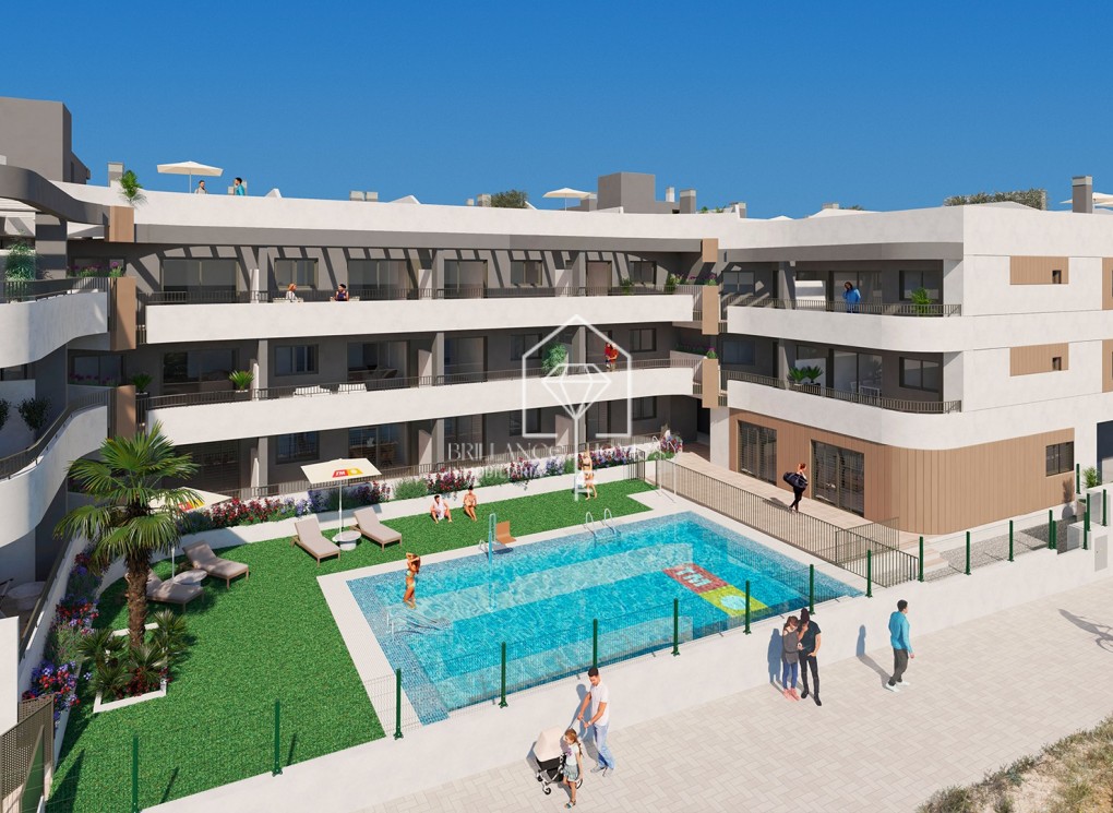 Nowa konstrukcja - Apartment/mieszkanie - Torre de la Horadada - Mil Palmeras 