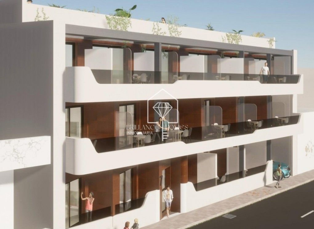 Nowa konstrukcja - Apartment/mieszkanie - Torrevieja - Playa del Cura