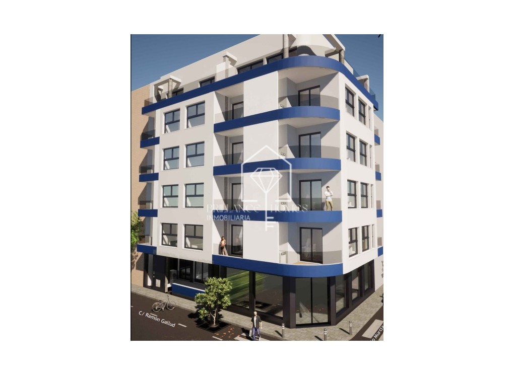 Nowa konstrukcja - Apartment/mieszkanie - Torrevieja - Playa del Cura