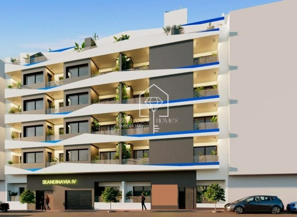 Nowa konstrukcja - Apartment/mieszkanie - Torrevieja - Playa del Cura