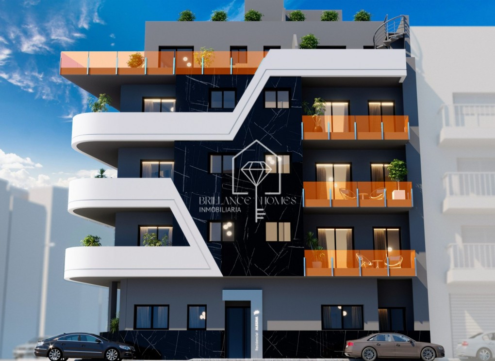 Nowa konstrukcja - Apartment/mieszkanie - Torrevieja - Playa del Cura