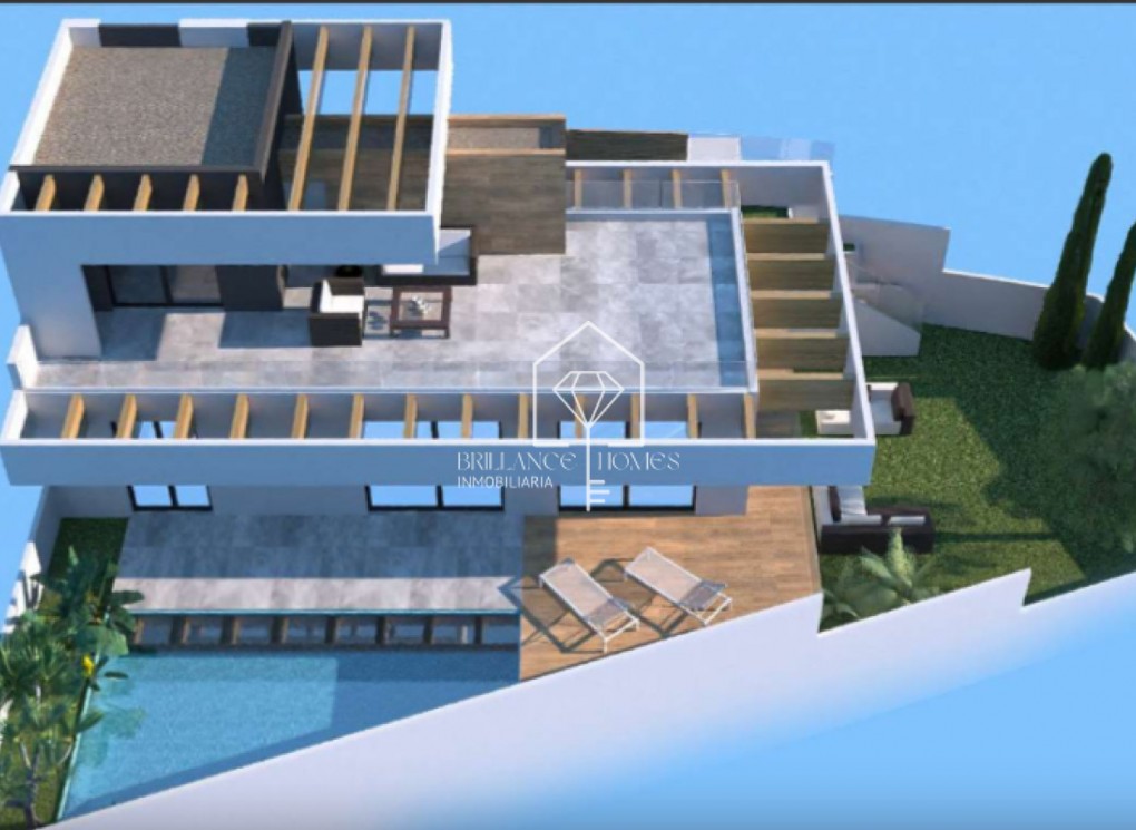 Nowa konstrukcja - Willa - Calpe