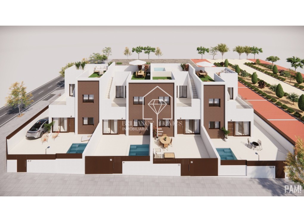 Obra nueva - Bungalows - Pilar de la Horadada