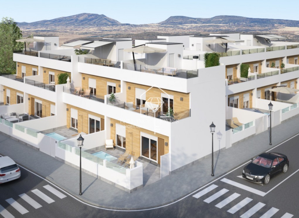Obra nueva - Terraced houses - Avileses - 30592