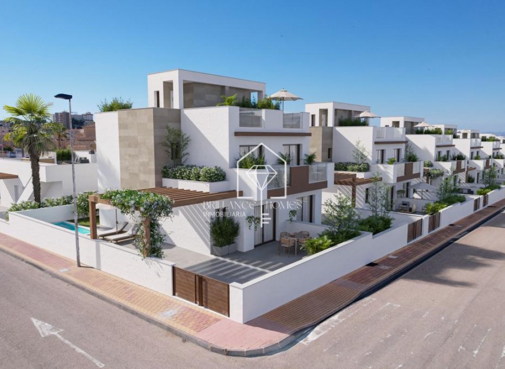 Obra nueva - Terraced houses - Mazarrón