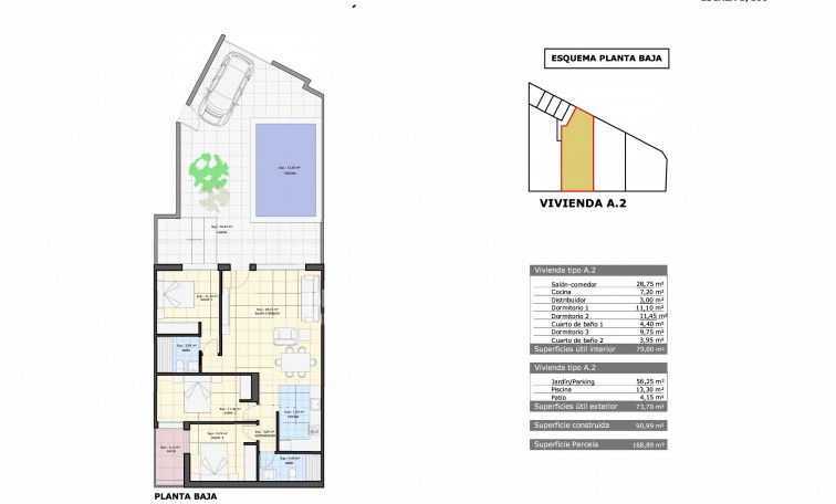 Obra nueva - Bungalows - Pilar de la Horadada - 03190