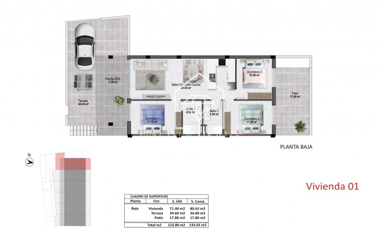 Obra nueva - Ground floors - Pilar de la Horadada - 03190