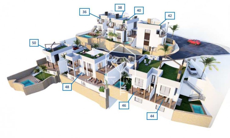 New Build - Terraced houses - Algorfa