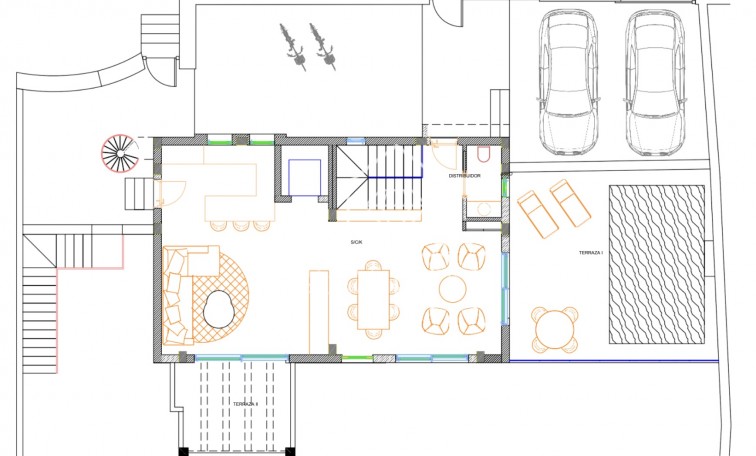 New Build - Terraced houses - Algorfa