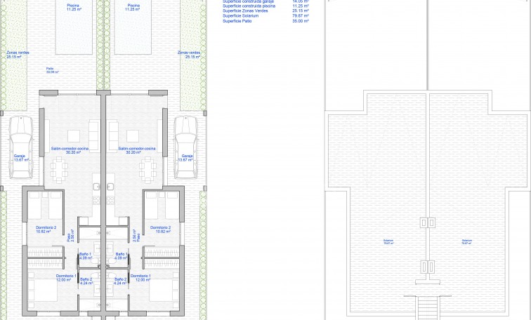 Obra nueva - Villas - Los Alcázares  - 30710