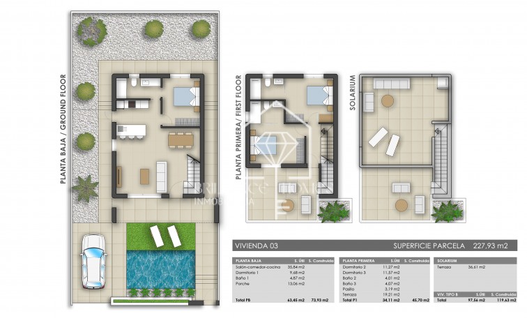 Obra nueva - Villas - Pilar de la Horadada - 03190