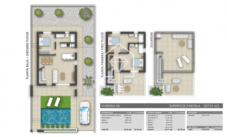 Obra nueva - Villas - Pilar de la Horadada - 03190