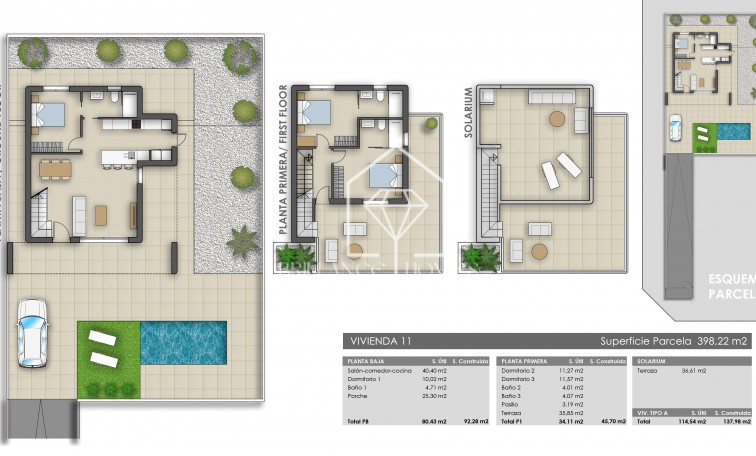 Obra nueva - Villas - Pilar de la Horadada - 03190