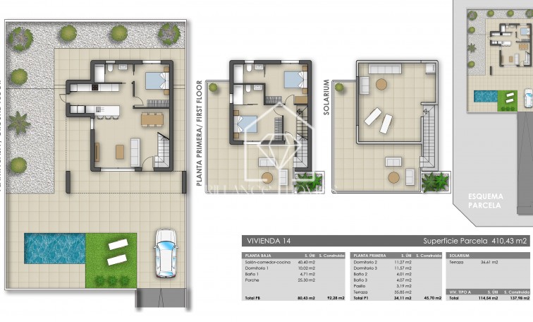 Obra nueva - Villas - Pilar de la Horadada - 03190