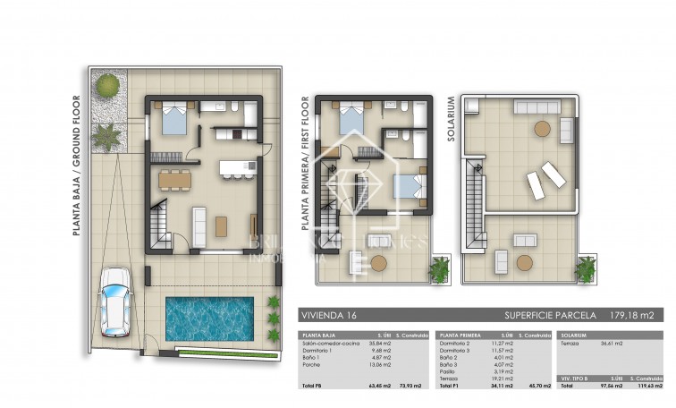 Obra nueva - Villas - Pilar de la Horadada - 03190