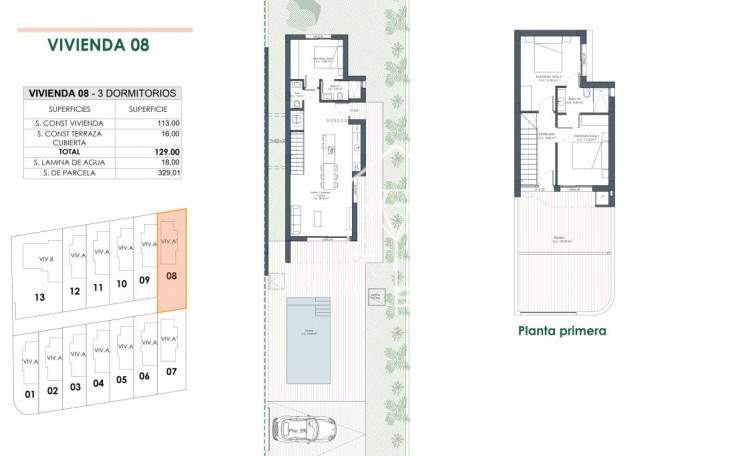 Nowa konstrukcja - Village houses - Los Montesinos