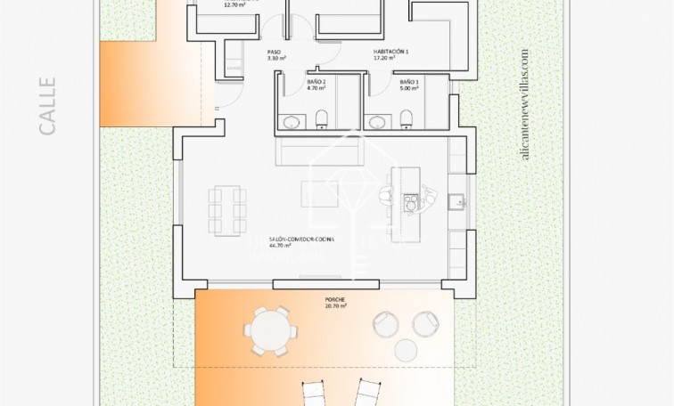 New Build - Villas - Hondón de las Nieves - 03688