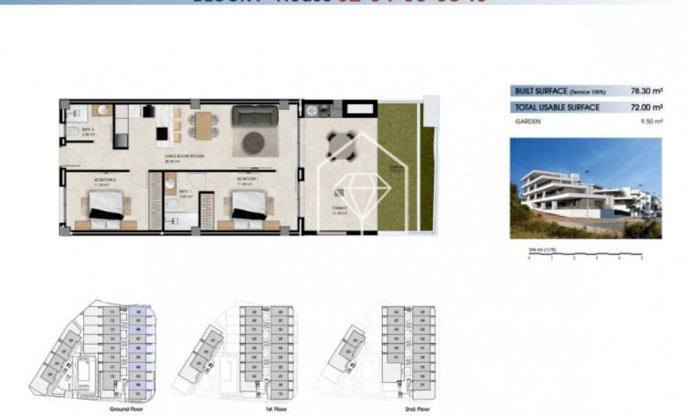 New Build - Flats - The Marina - 03008