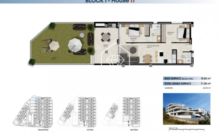 New Build - Flats - The Marina - 03008