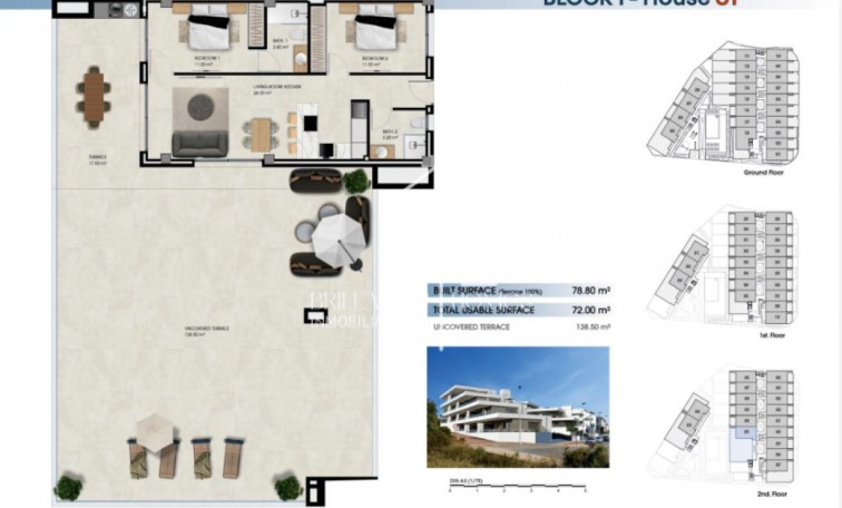 New Build - Flats - The Marina - 03008