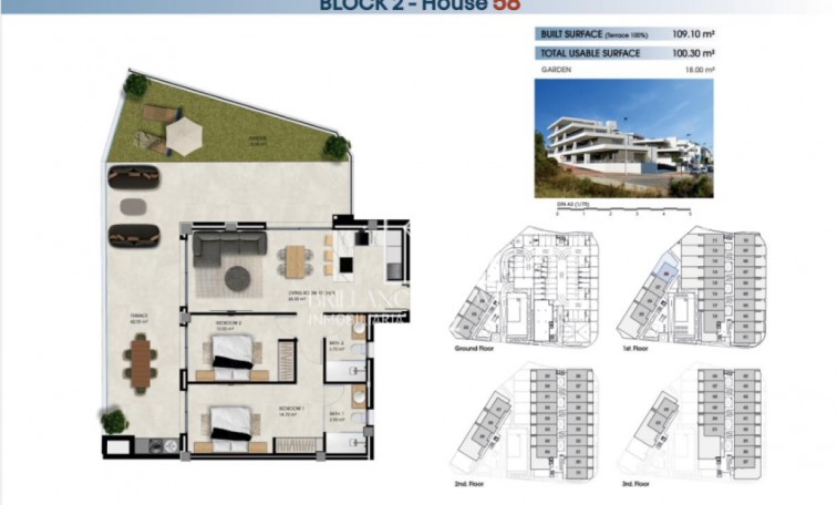 New Build - Flats - The Marina - 03008