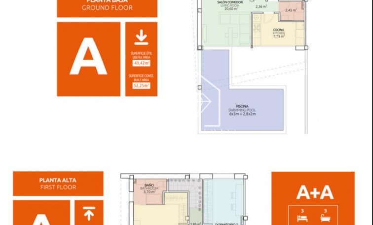 Nowa konstrukcja - Terraced houses - Gran Alacant