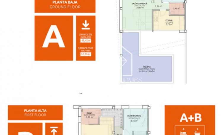 Nowa konstrukcja - Terraced houses - Gran Alacant