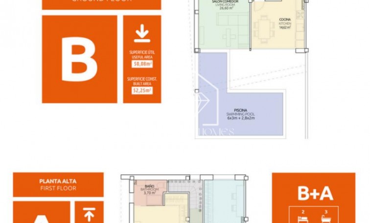 Nowa konstrukcja - Terraced houses - Gran Alacant