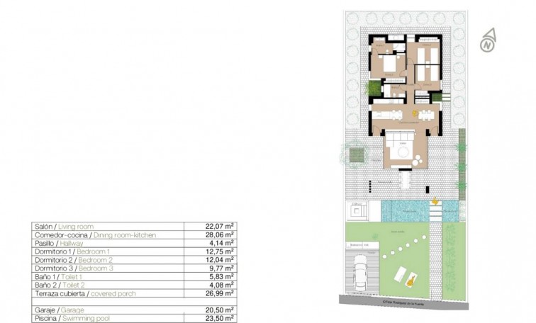 Obra nueva - Villas - San Fulgencio - 03177