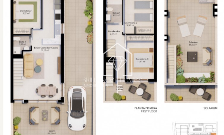 New Build - Terraced houses - Pilar de la Horadada - 03191